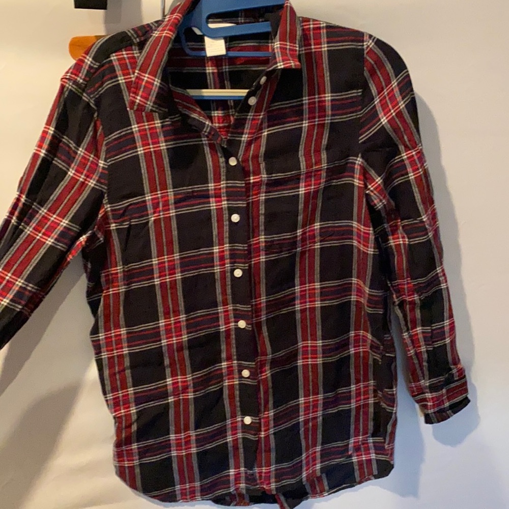 RED AND BLUE FLANNEL